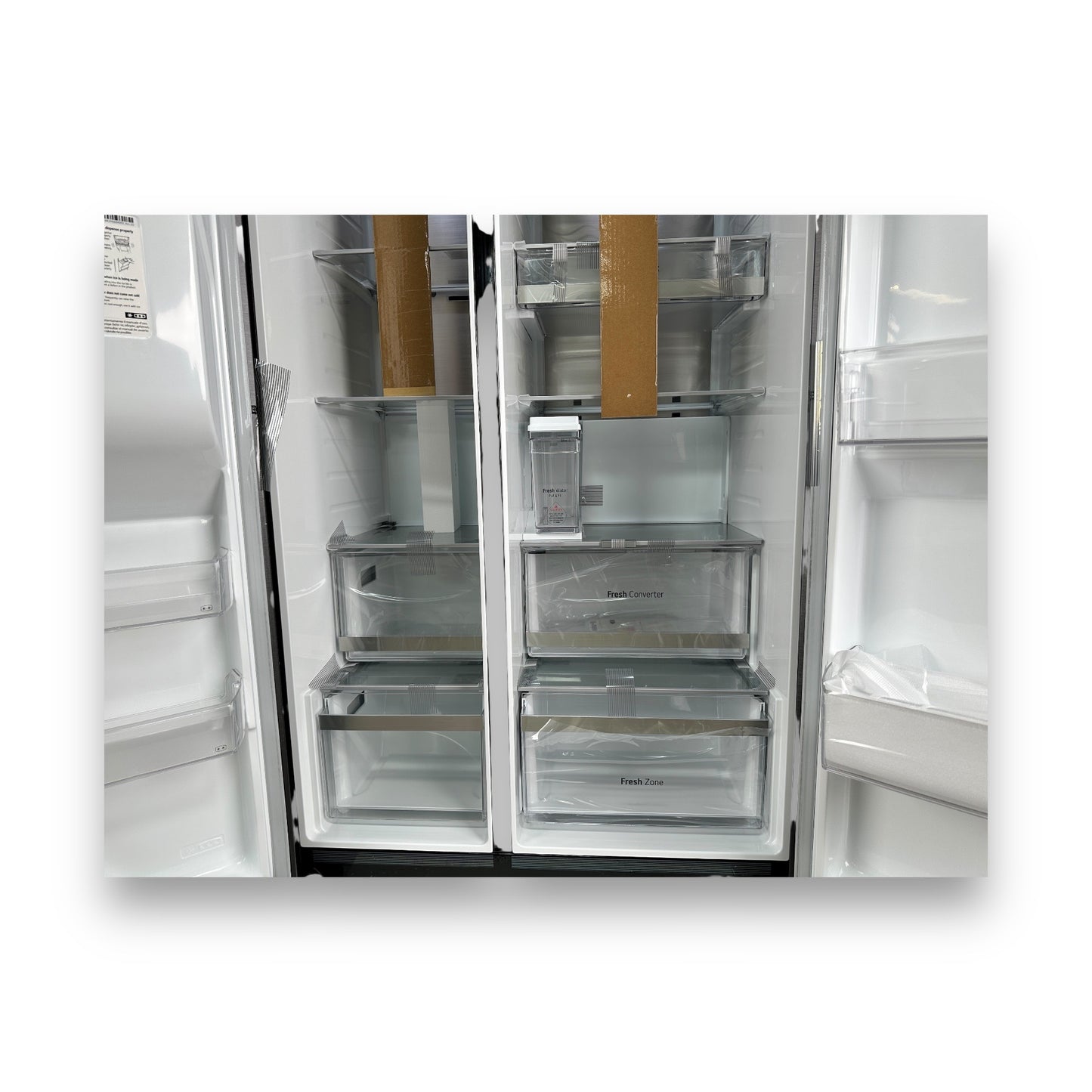 LG GSLE91EVAC L-Serie Side-by-Side Kühlschrank 179cm Essence Black Steel