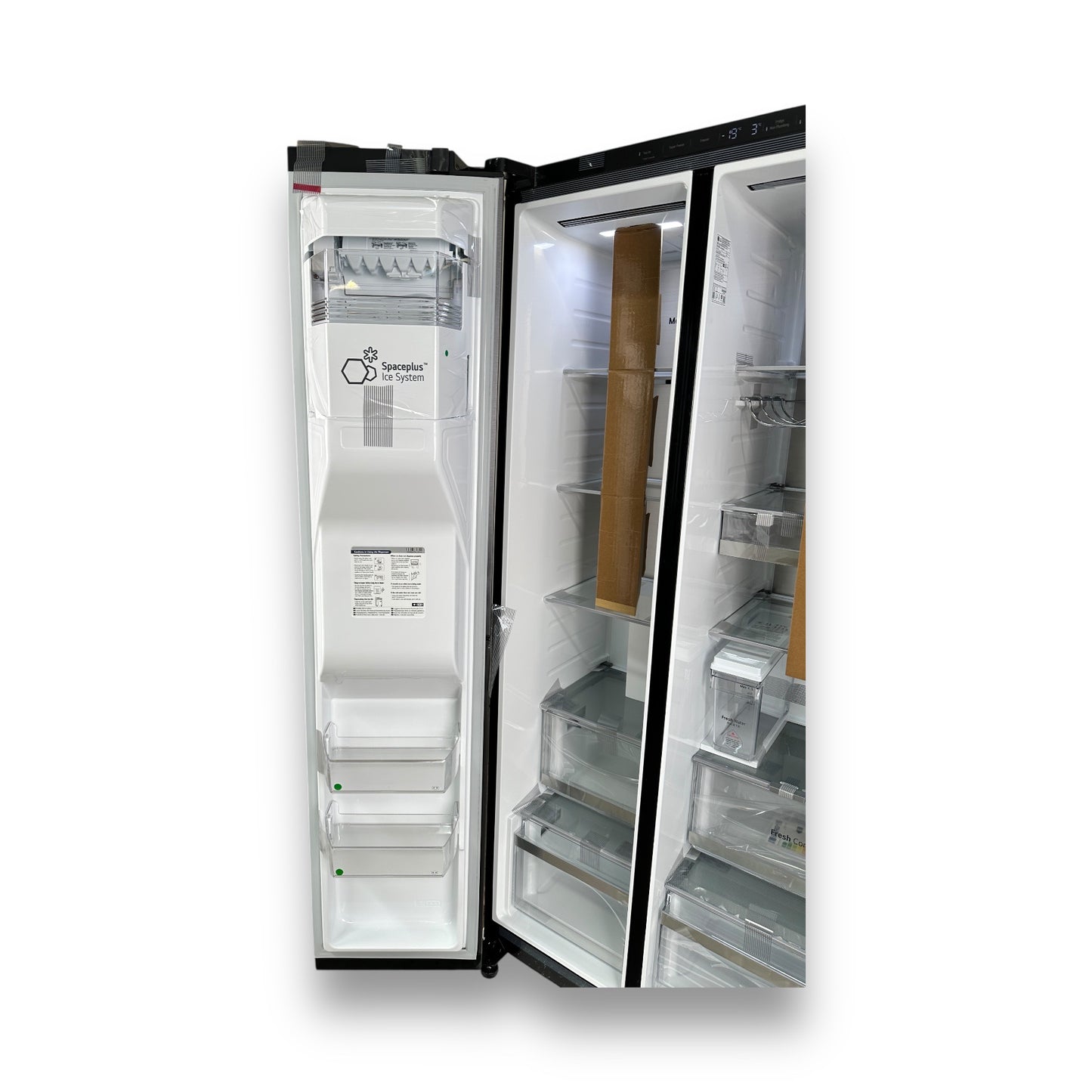 LG GSLE91EVAC L-Serie Side-by-Side Kühlschrank 179cm Essence Black Steel