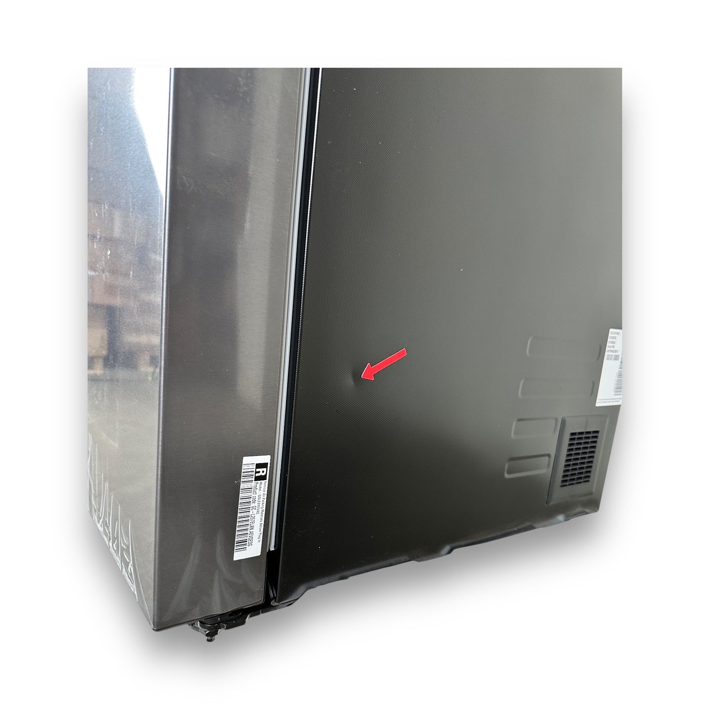 LG GSLE91EVAC L-Serie Side-by-Side Kühlschrank 179cm Essence Black Steel