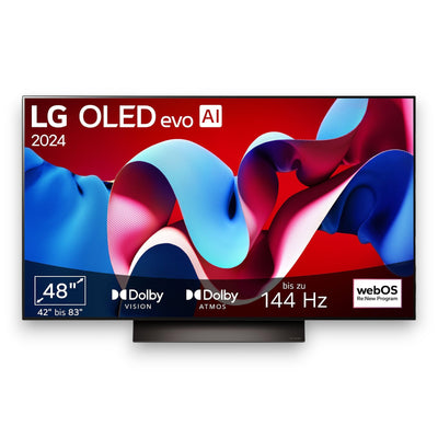LG OLED48C43LA OLED evo Fernseher 48 Zoll, OLED 4K, SMART TV
