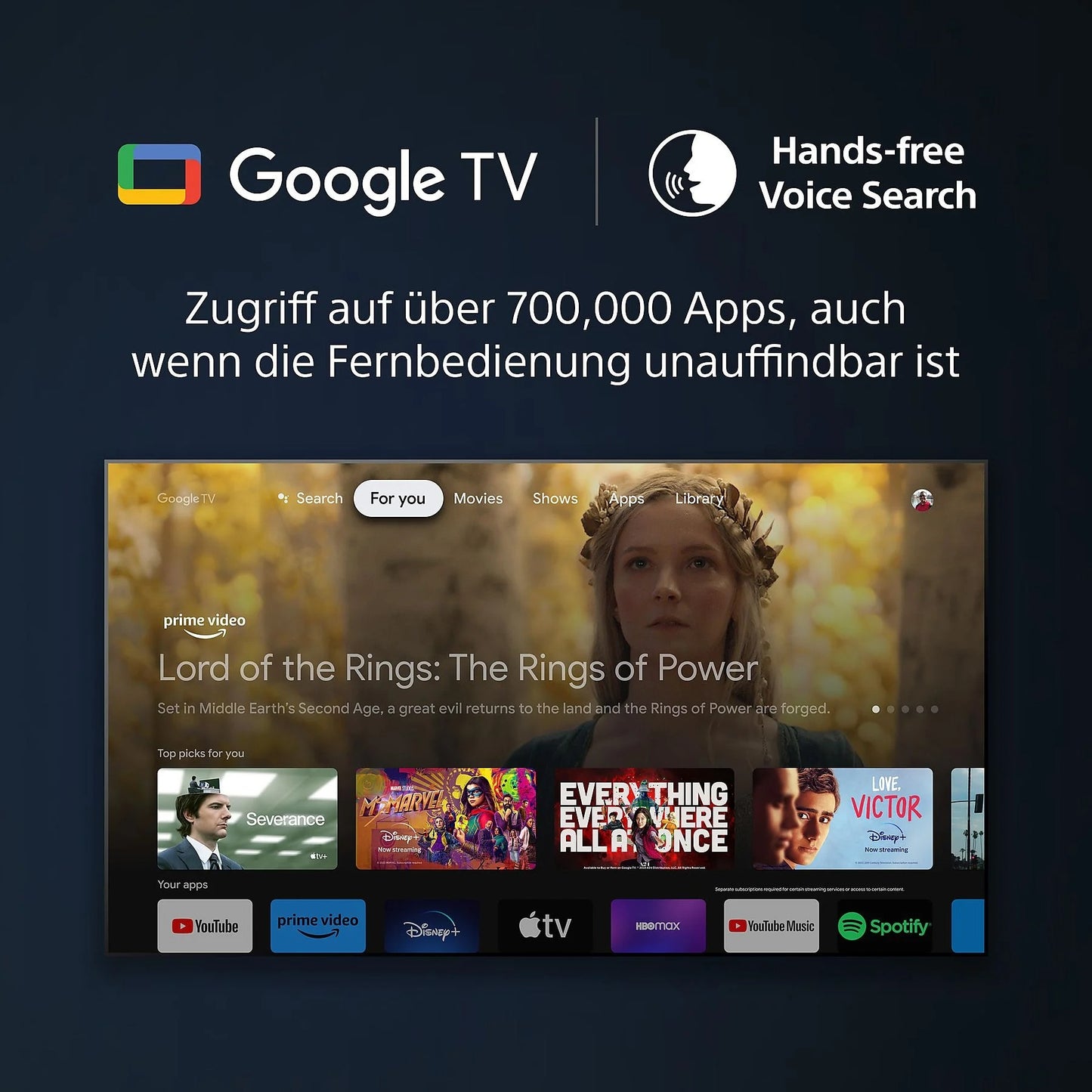 Sony BRAVIA KD-55X75WL HDR 4K TV 55 Zoll / 139 cm Google TV