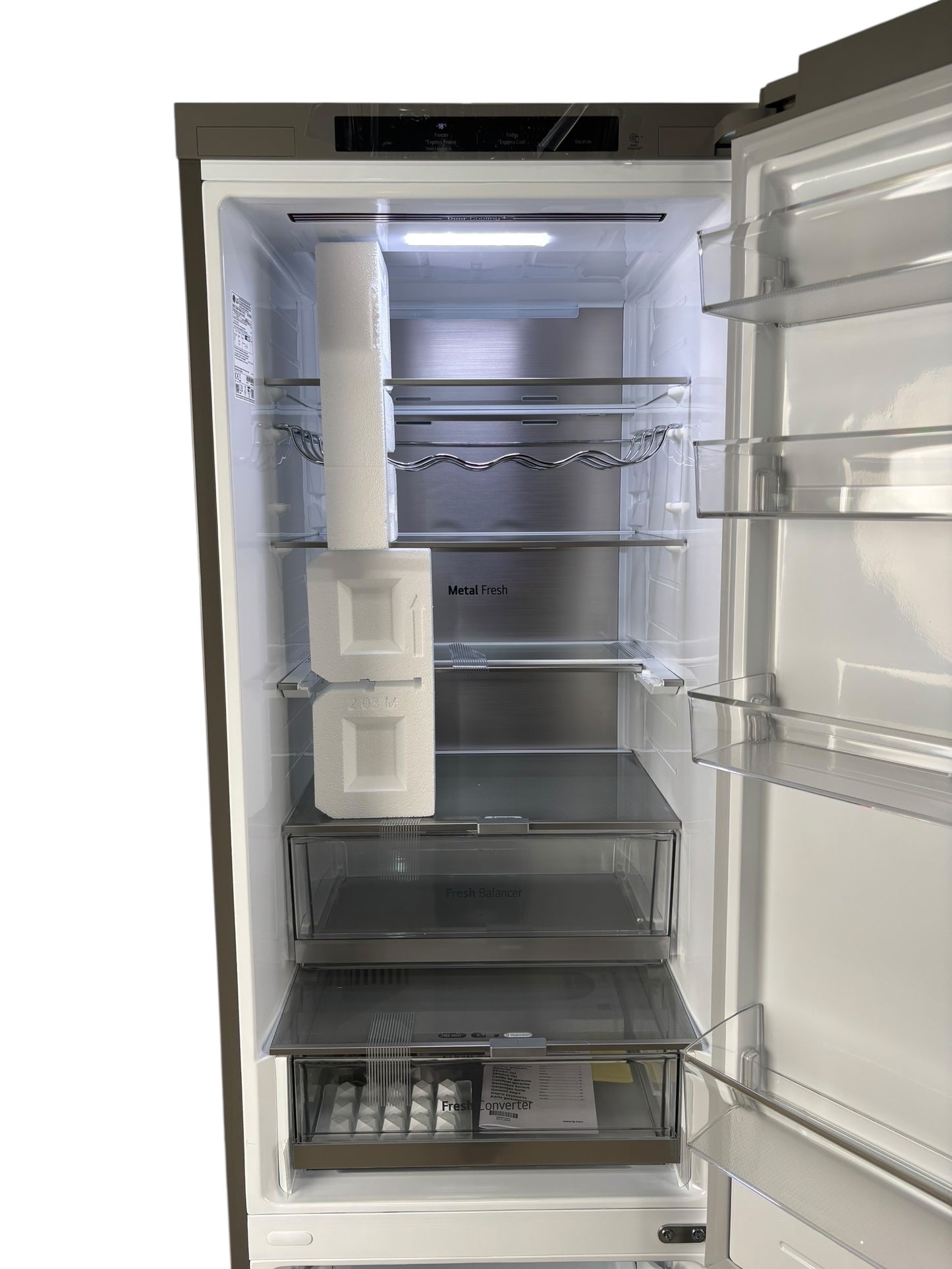 LG GBV7280AEV Serie 7 Kühlgefrierkombination A, 203 cm hoch, Metal Sorbet
