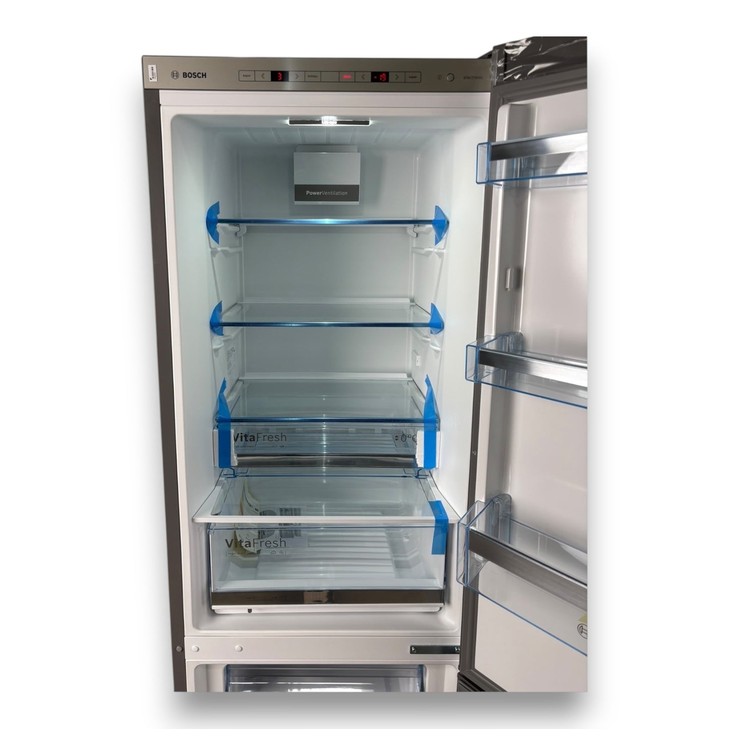 Bosch KGE 364 LCA Serie 6 Kühlgefrierkombination 186 cm hoch Inox-look