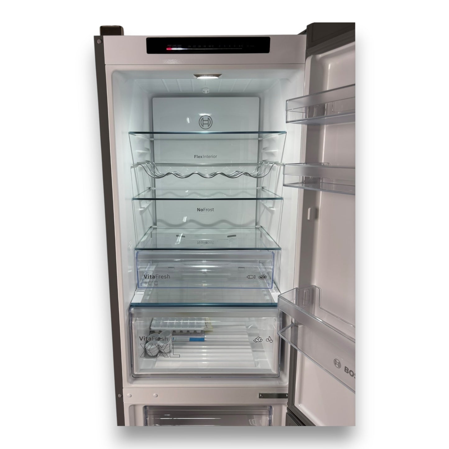 Bosch KGN 36 VICT Kühlgefrierkombination 186 cm hoch, Inox-antifingerprint