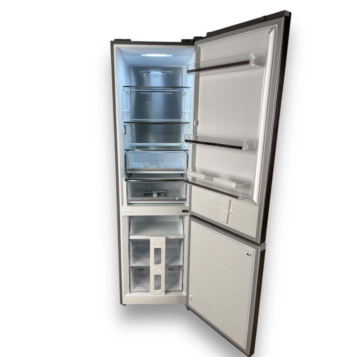 Koenic KFK 611 A NF IN Kühlgefrierkombination A 201cm, Inox