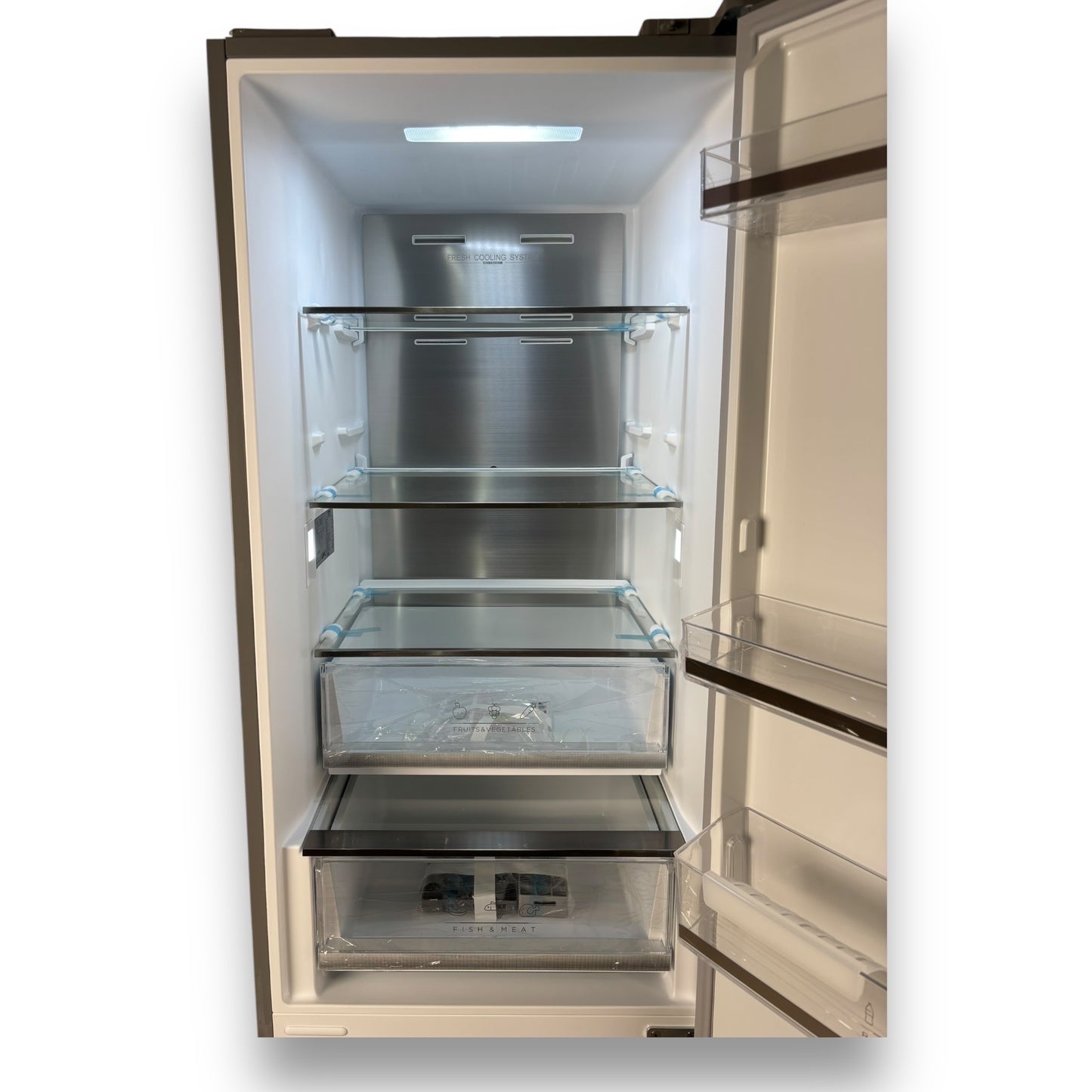 Koenic KFK 611 A NF IN Kühlgefrierkombination A 201cm, Inox
