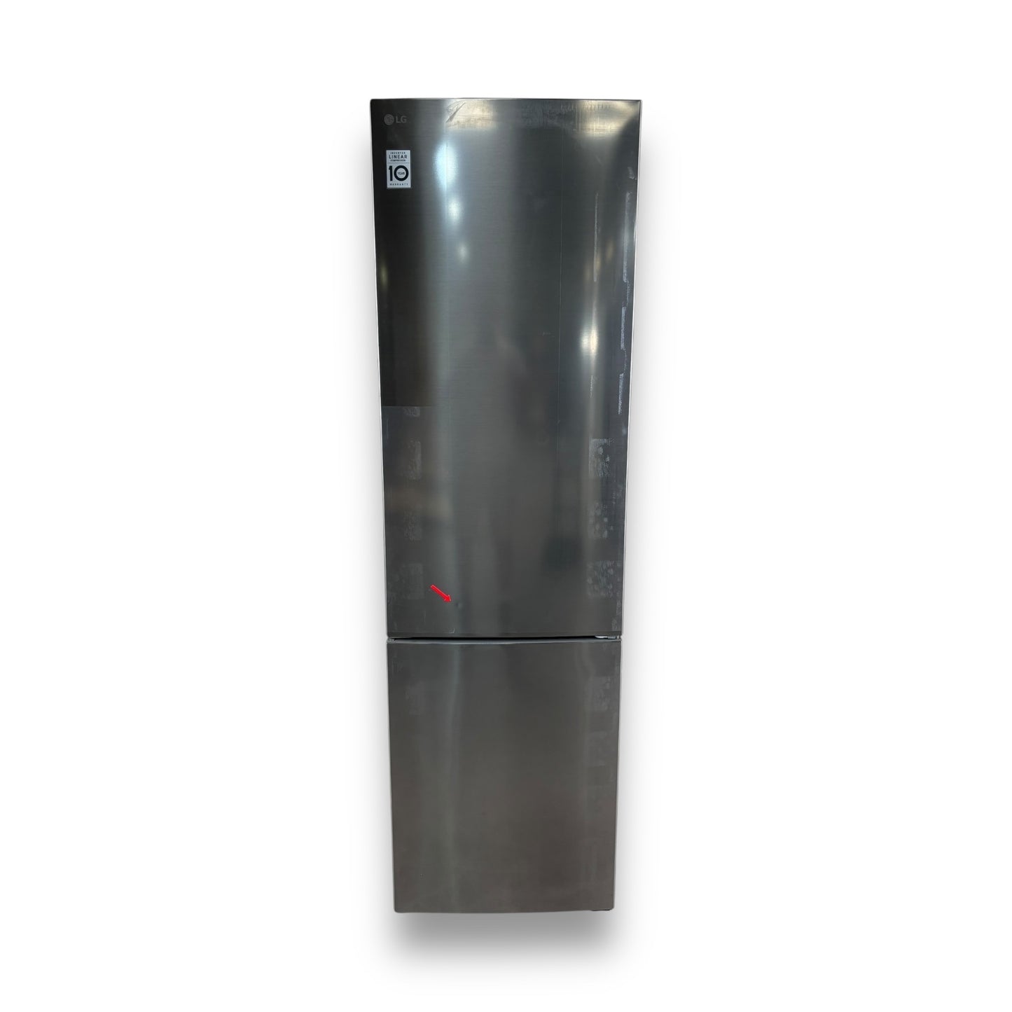 LG GBP62PZNAC Serie 6 Kühlgefrierkombination A, 203cm hoch, Platinum Silver