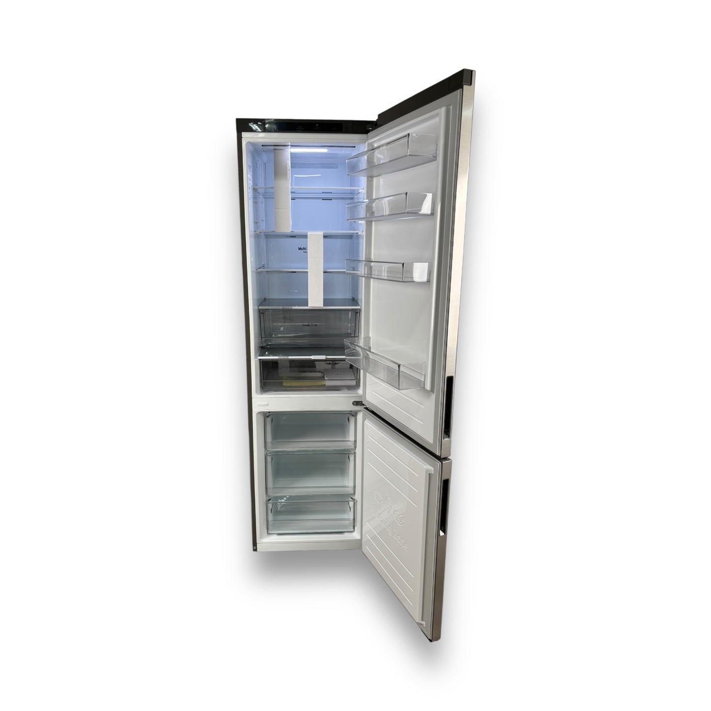 LG GBP62PZNAC Serie 6 Kühlgefrierkombination A, 203cm hoch, Platinum Silver