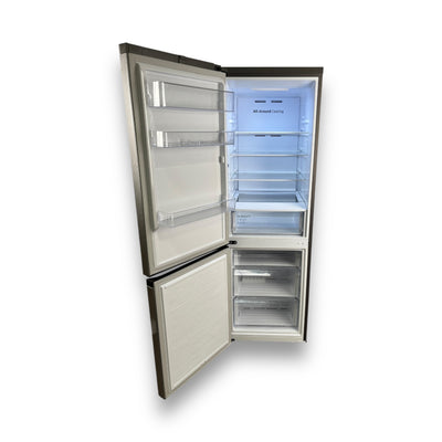 Samsung RL34C600CSA Kühlgefrierkombination 185,3cm hoch, Premium Edelstahl Look