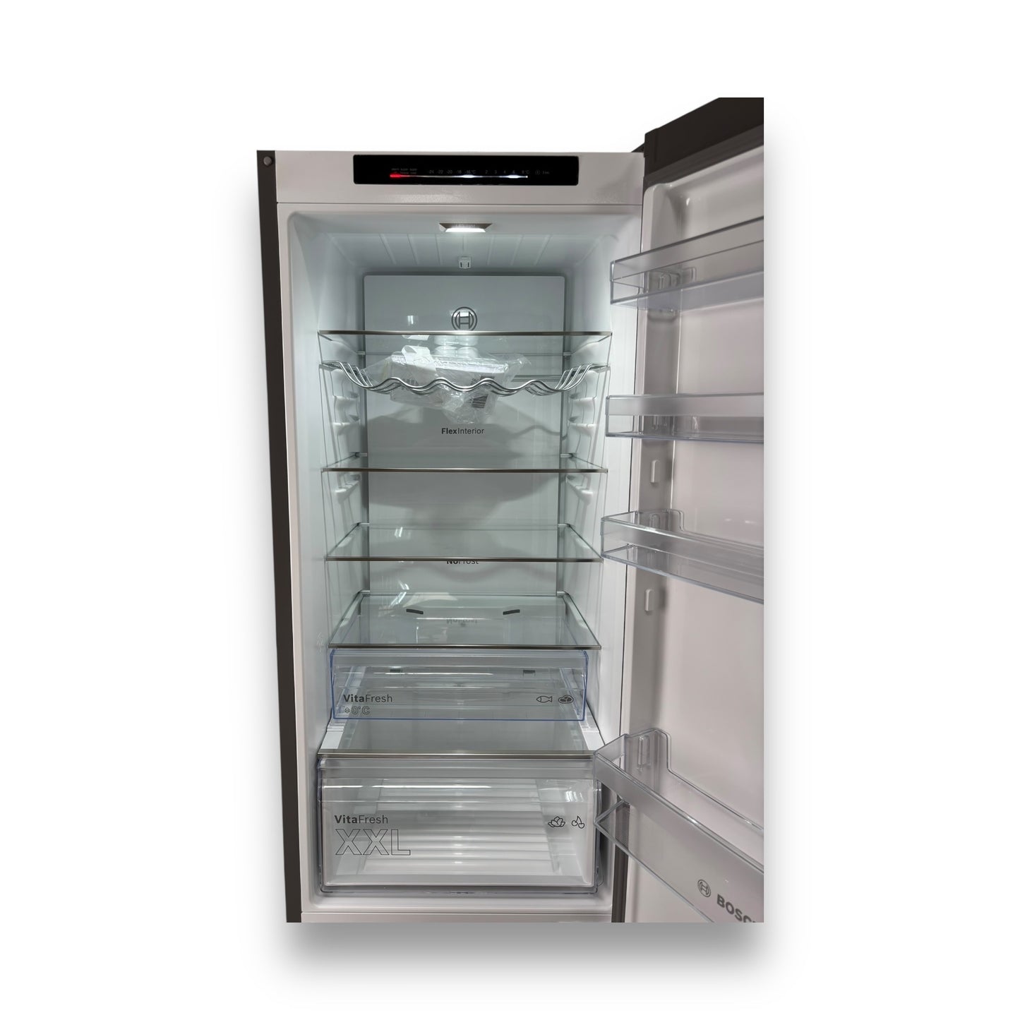 Bosch KGN392LAF Serie 4 Kühlgefrierkombination A, 203cm hoch, Inox-look