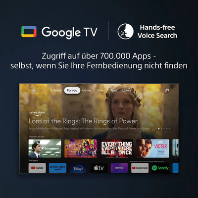 Sony BRAVIA 7 K75XR70 QLED TV Flat, 75 Zoll / 189 cm, QLED 4K, SMART TV, Google TV