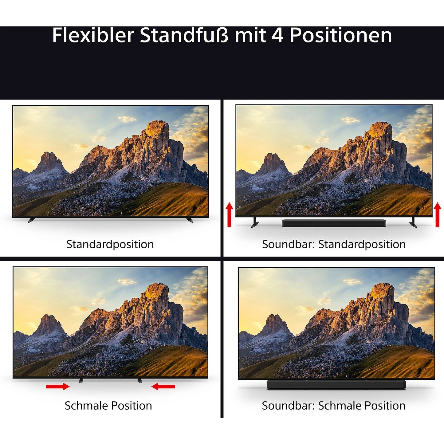 Sony BRAVIA 7 K75XR70 QLED TV Flat, 75 Zoll / 189 cm, QLED 4K, SMART TV, Google TV