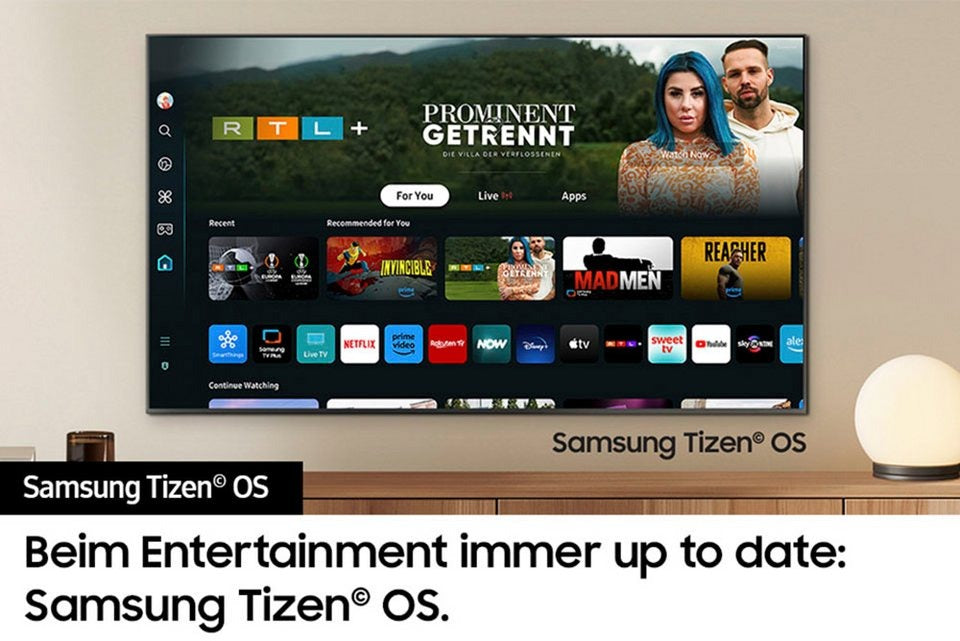 Samsung GQ75Q70DAT QLED 4K Fernseher 189 cm/75 Zoll Smart TV