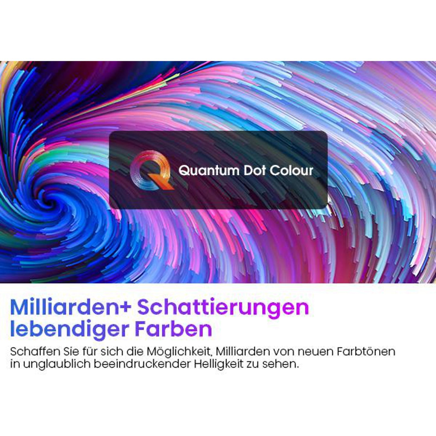 Hisense 100U7KQ Mini LED UHD 4K Fernseher 100 Zoll / 253 cm, SMART TV