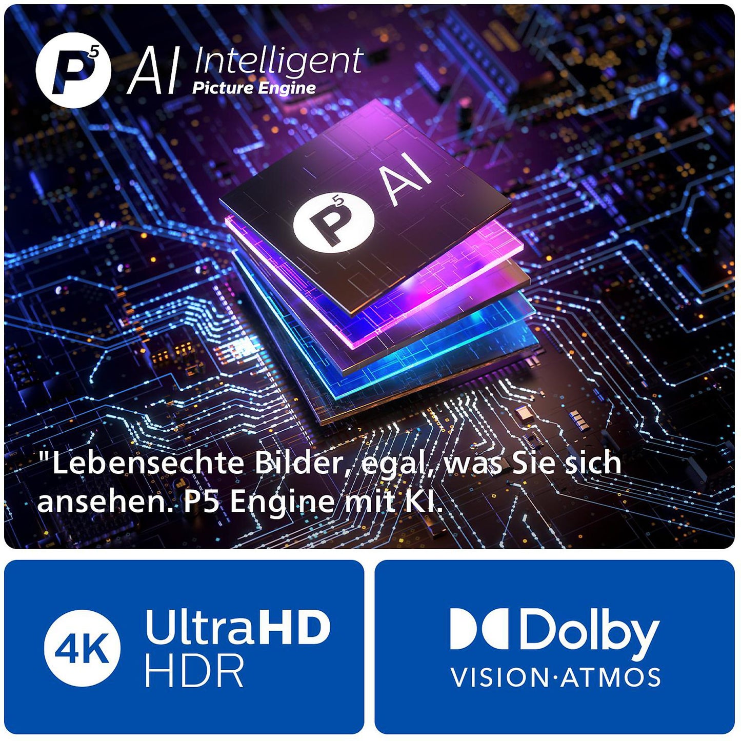 Philips 77OLED 909/12 4K Ambilight Fernseher 77 Zoll / 194 cm, OLED 4K, SMART TV