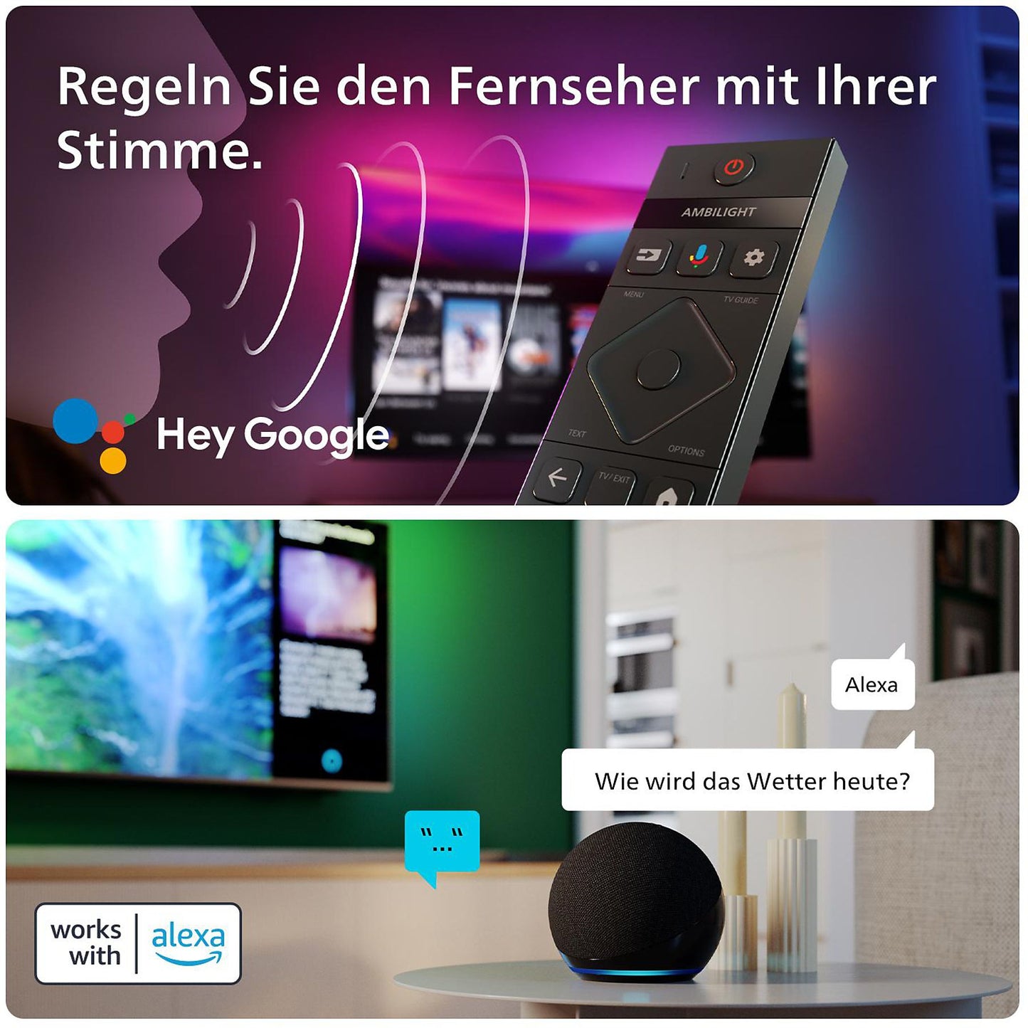 Philips 77OLED 909/12 4K Ambilight Fernseher 77 Zoll / 194 cm, OLED 4K, SMART TV