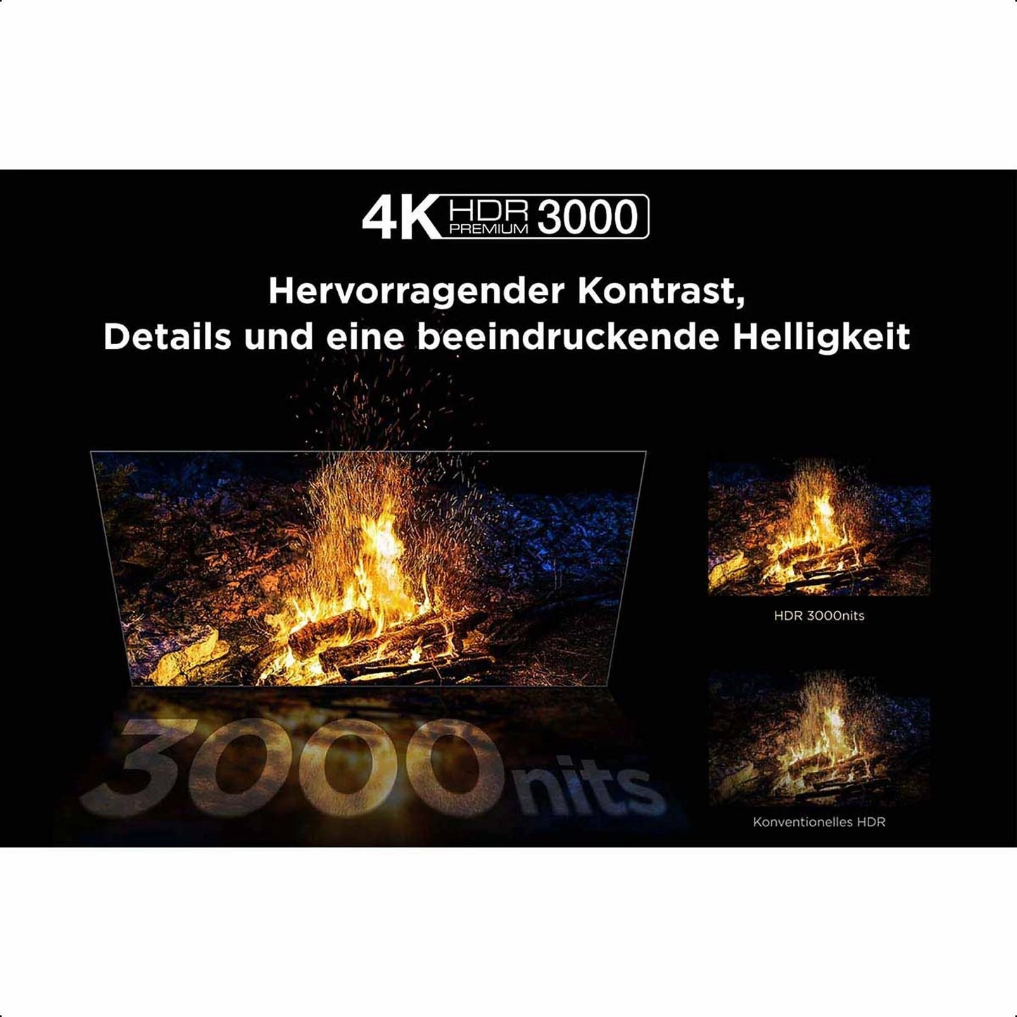 TCL 75C7K QD-Mini-LED Google Fernseher 75 Zoll HDR 4K SMART TV