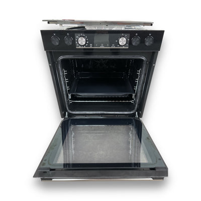 Gorenje BLACK SET 5 INDUCTION Einbauherdset Induktionskochfeld, A, 77 l (BCIX6737E05BG+GI6400BXDE)