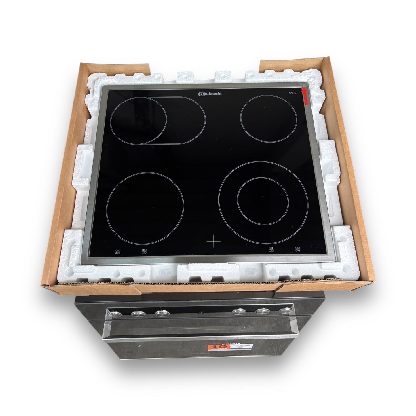 Bauknecht HEKO BLACK500P Einbauherdset A+ HI5EP8VS2ES+CHR9642IN