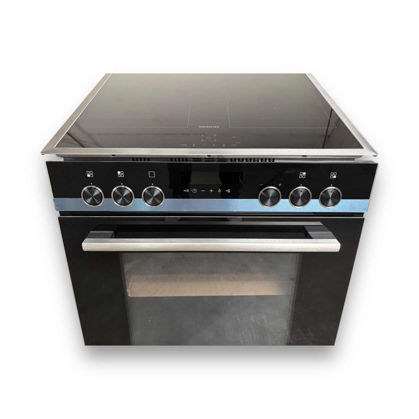 Siemens PQ521DB1ZM iQ500 Einbauherdset Induktionskochfeld, A, 71 l