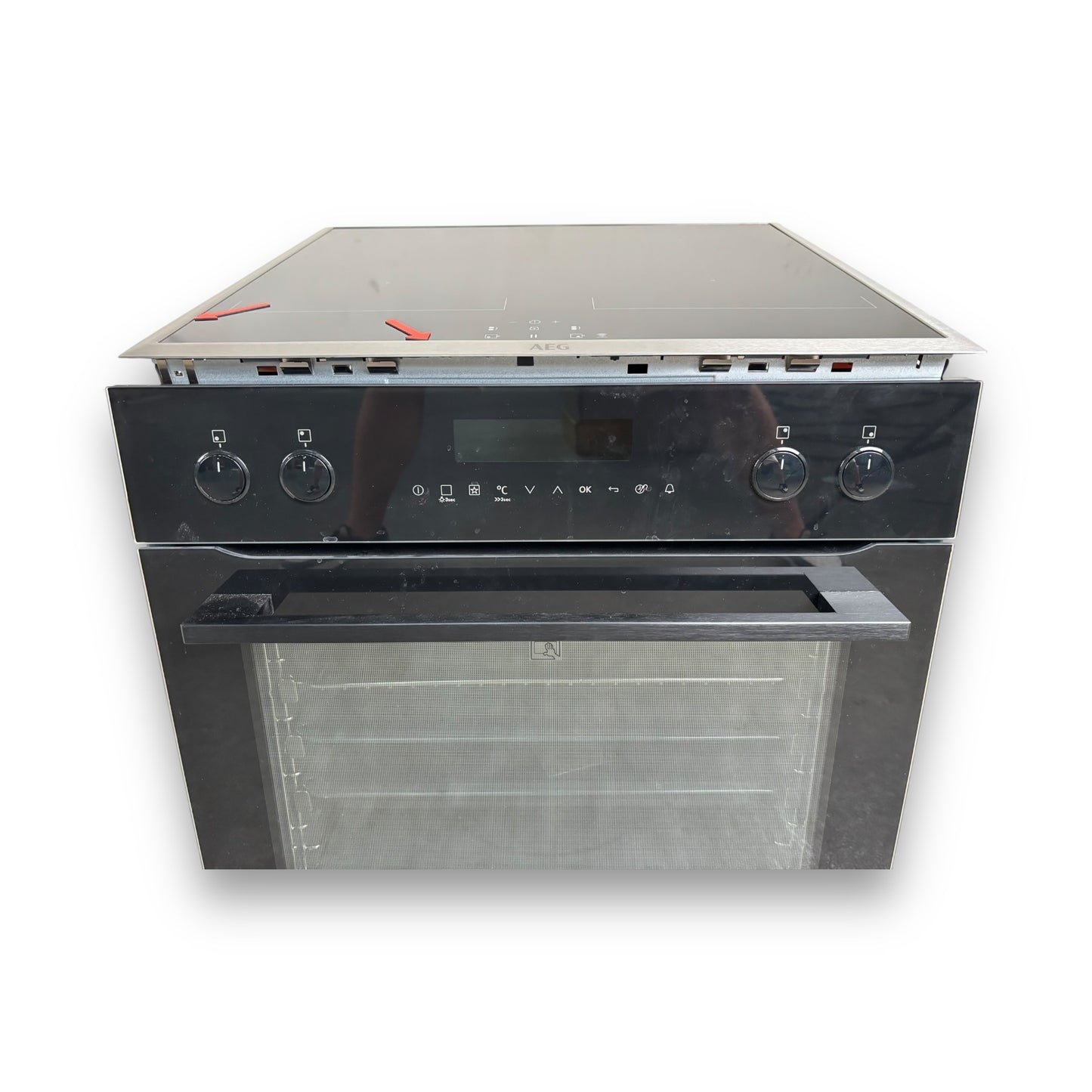 AEG HZ26B30I5R Einbauherdset Serie 6000 Kerntemperatursensor Pyrolyse Induktion A+