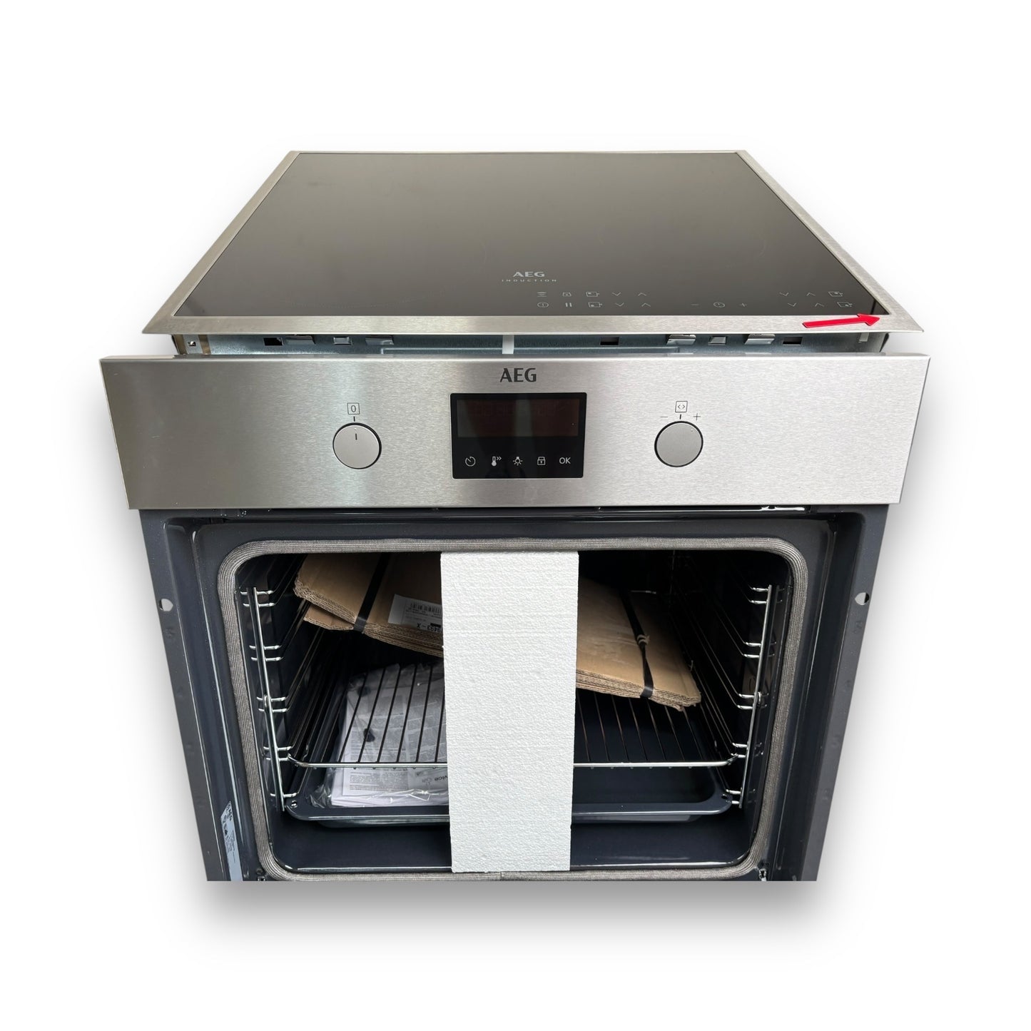 AEG KOMB307PI Serie 6000 Surround Cook Einbauherdset Induktionskochfeld