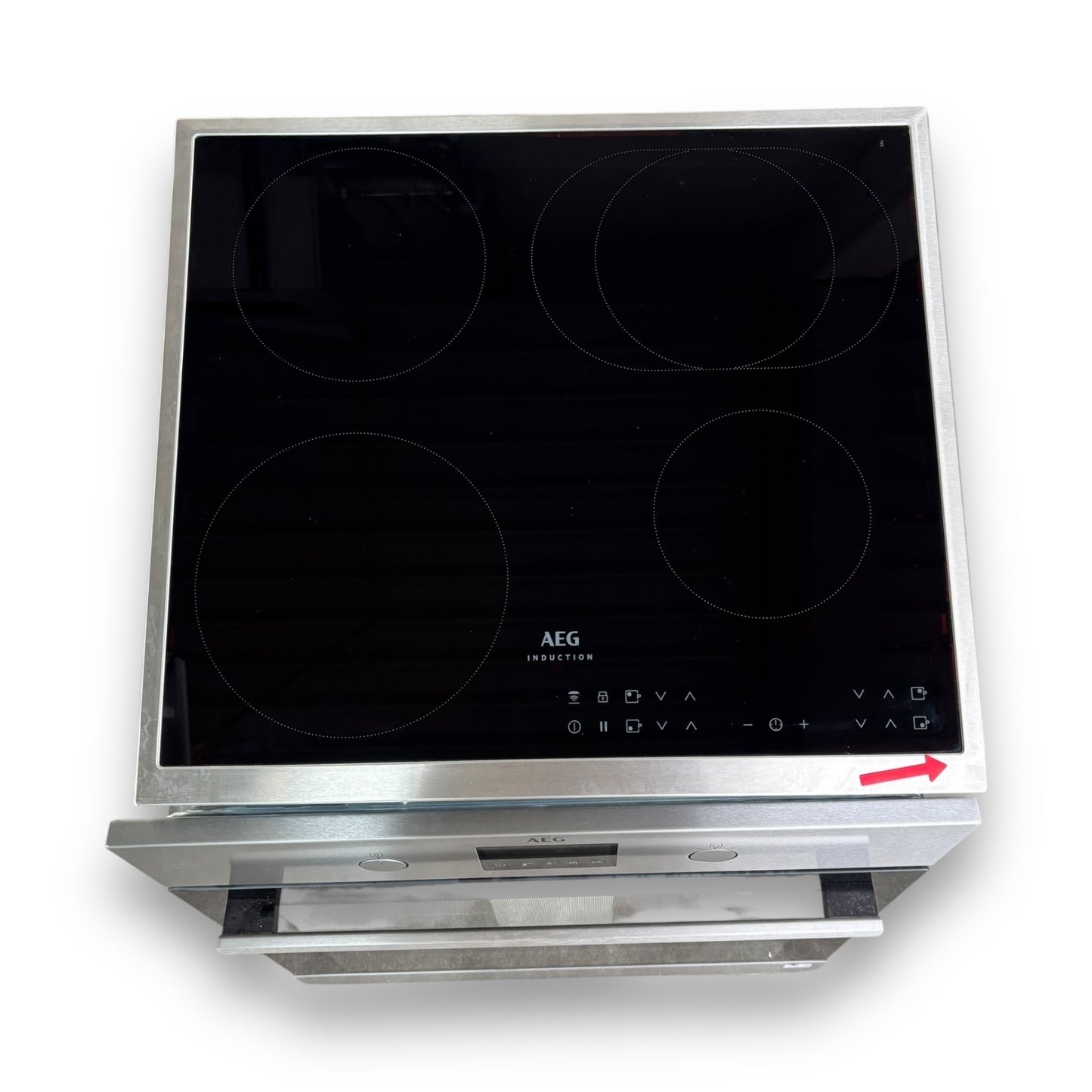 AEG KOMB307PI Serie 6000 Surround Cook Einbauherdset Induktionskochfeld