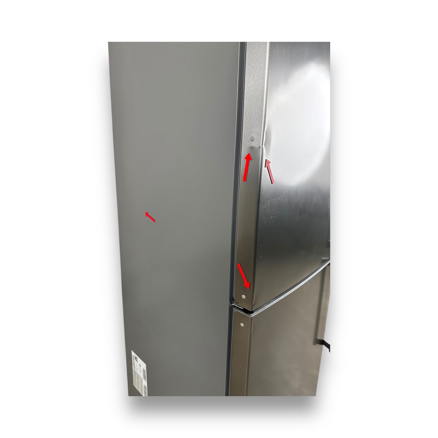 Bosch KGE398IBP Serie 6 Kühlgefrierkombination 201 cm hoch, Gebürsteter Stahl mit Anti Fingerprint