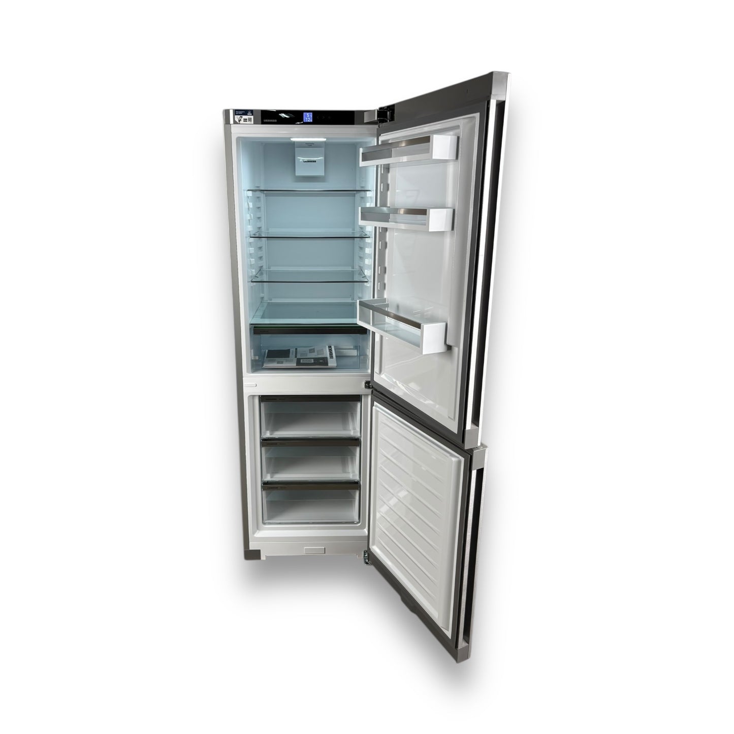 Liebherr KGNet 1860C Pure Kühlgefrierkombination C 330l 185,5cm Edelstahltüren