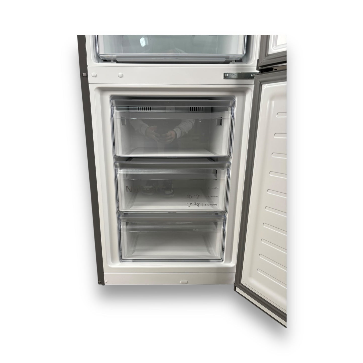 Bosch KGN392LAF Serie 4 Kühlgefrierkombination A, 203cm hoch, Inox-look