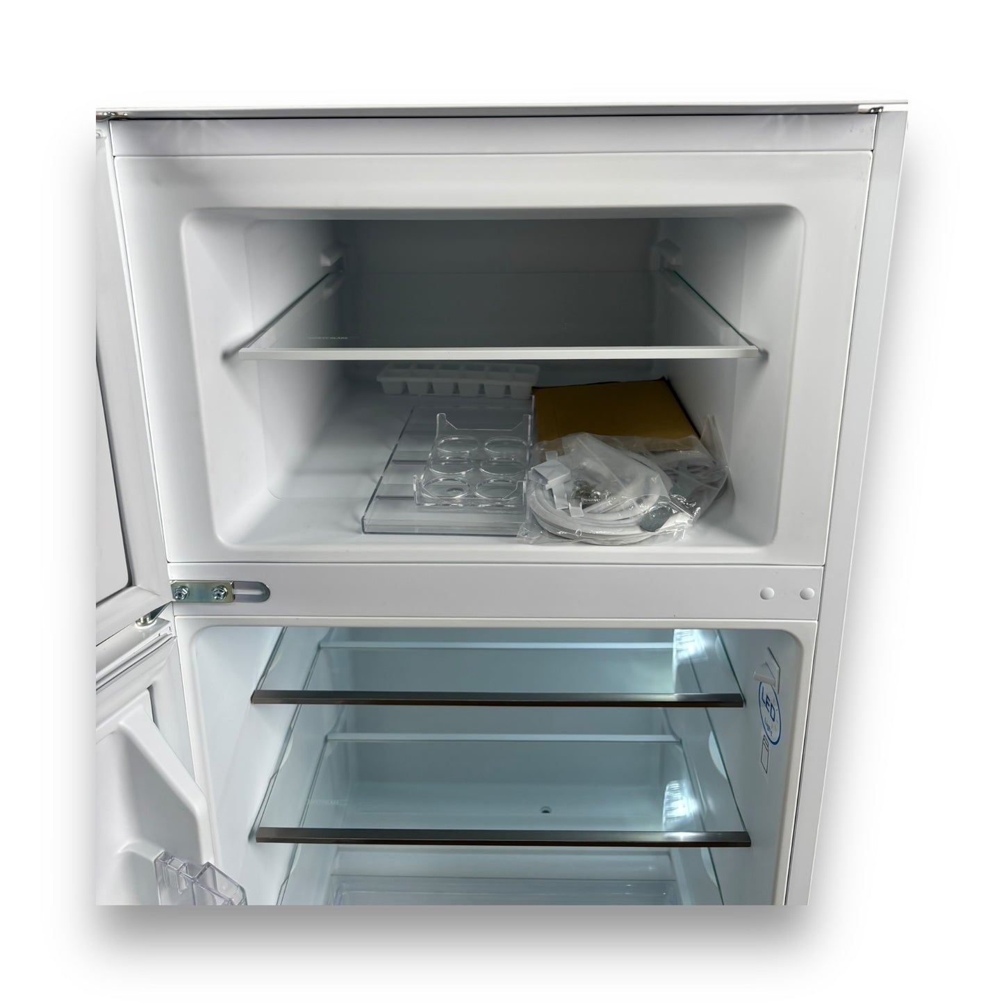 Amica EDTS 372900 Einbau- Kühlgefrierkombination E 122,1cm hoch Weiß