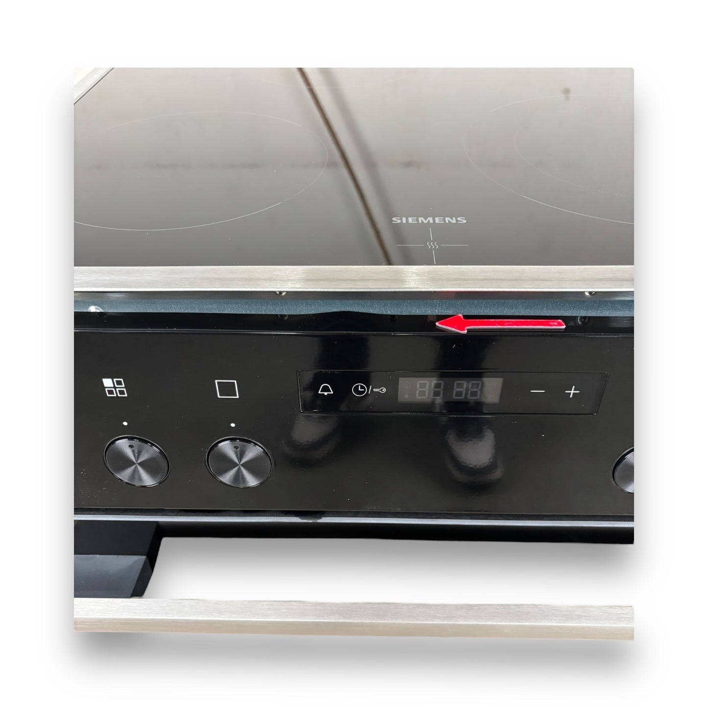 Siemens EQ411TAAB Einbauherdset Elektrokochfeld iQ100 Backofen und iQ300 Kochfeld