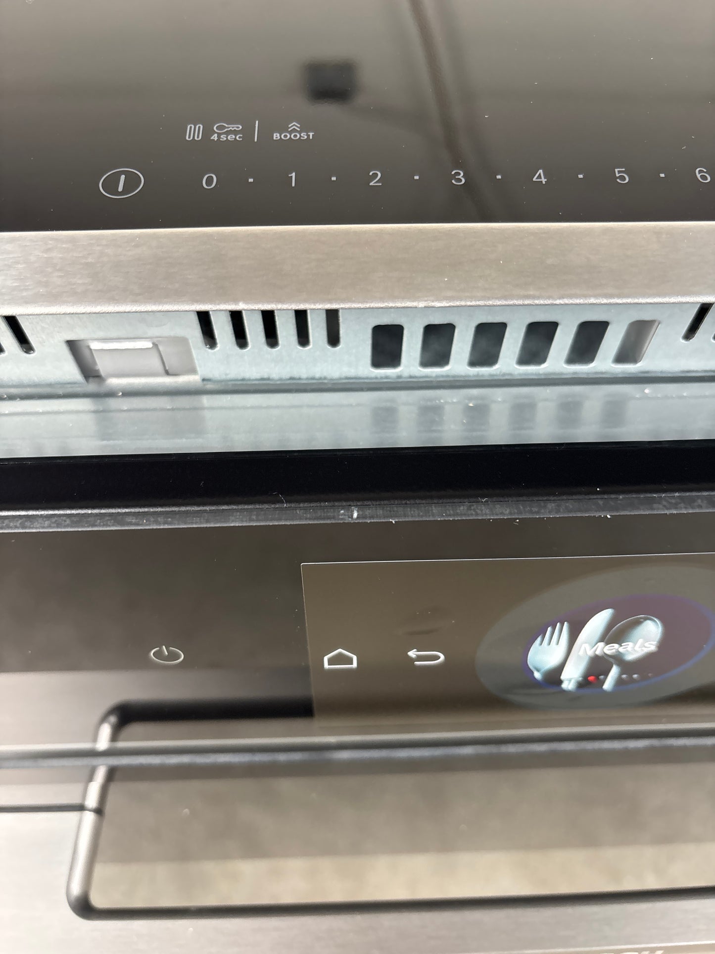 Bosch HBD80PY53 Serie 8/Serie 6 Herdset mit Induktionskochfeld Einbaubackofenset