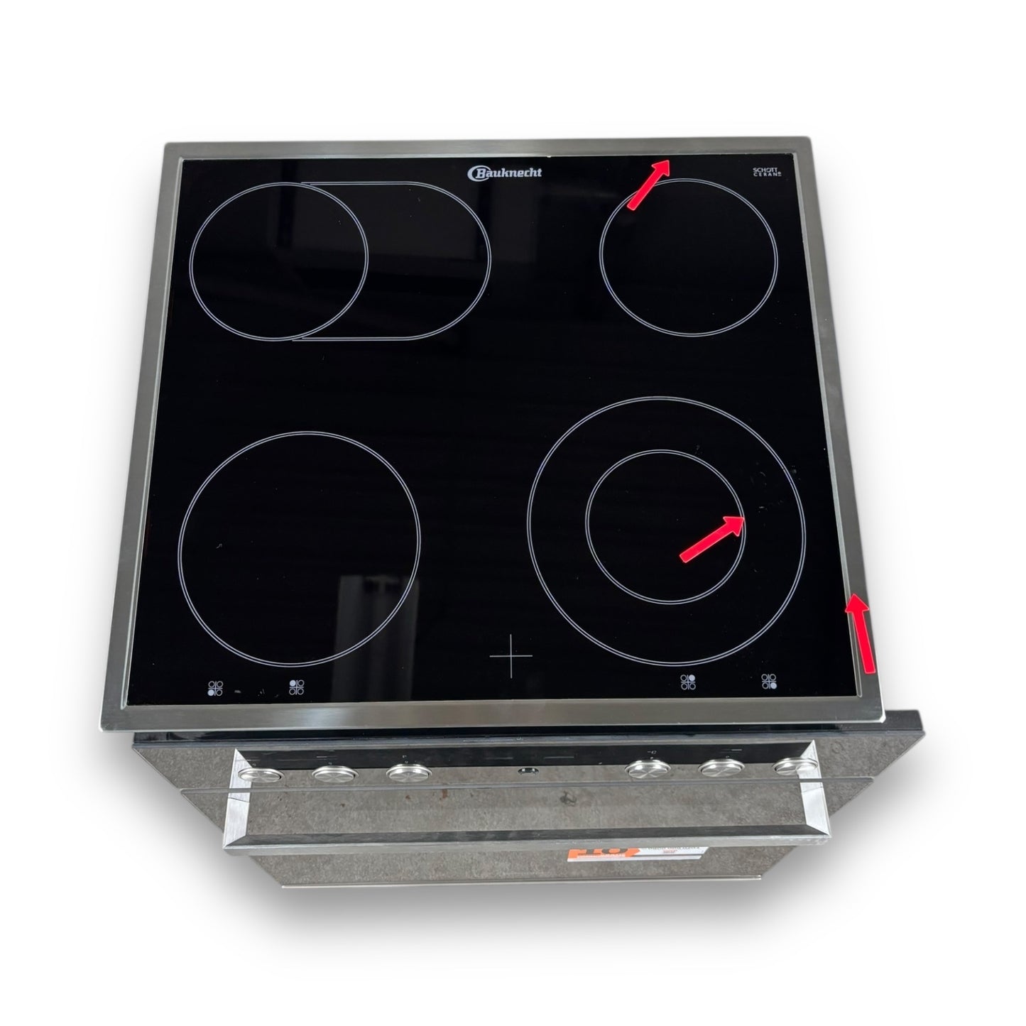 Bauknecht HEKO BLACK500P Einbauherdset A+ HI5EP8VS2ES+CHR9642IN