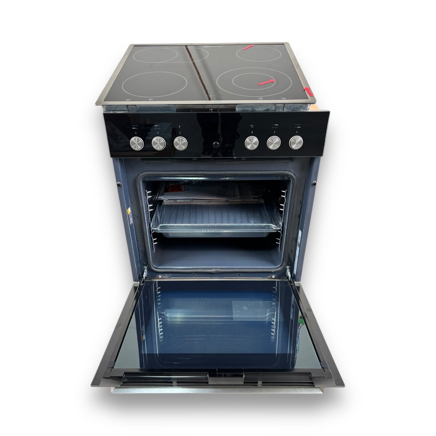 Bauknecht HEKO BLACK500P Einbauherdset A+ HI5EP8VS2ES+CHR9642IN