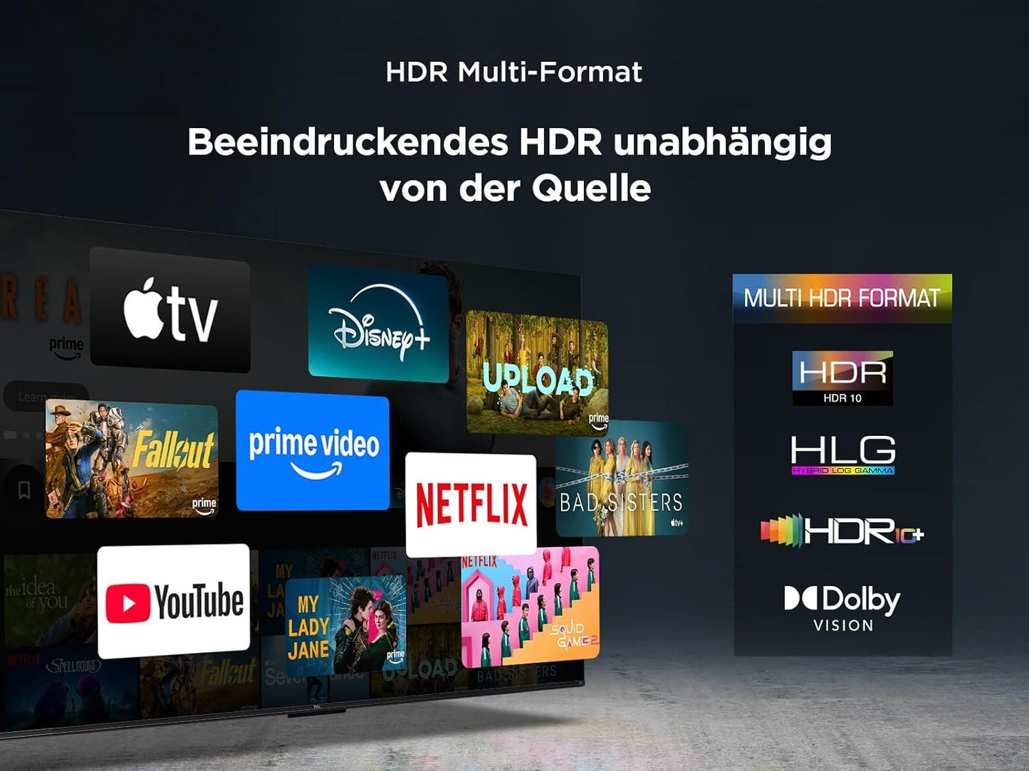 TCL 75T6C QLED 4K UHD Fernseher 75 Zoll Fire TV AirPlay 2