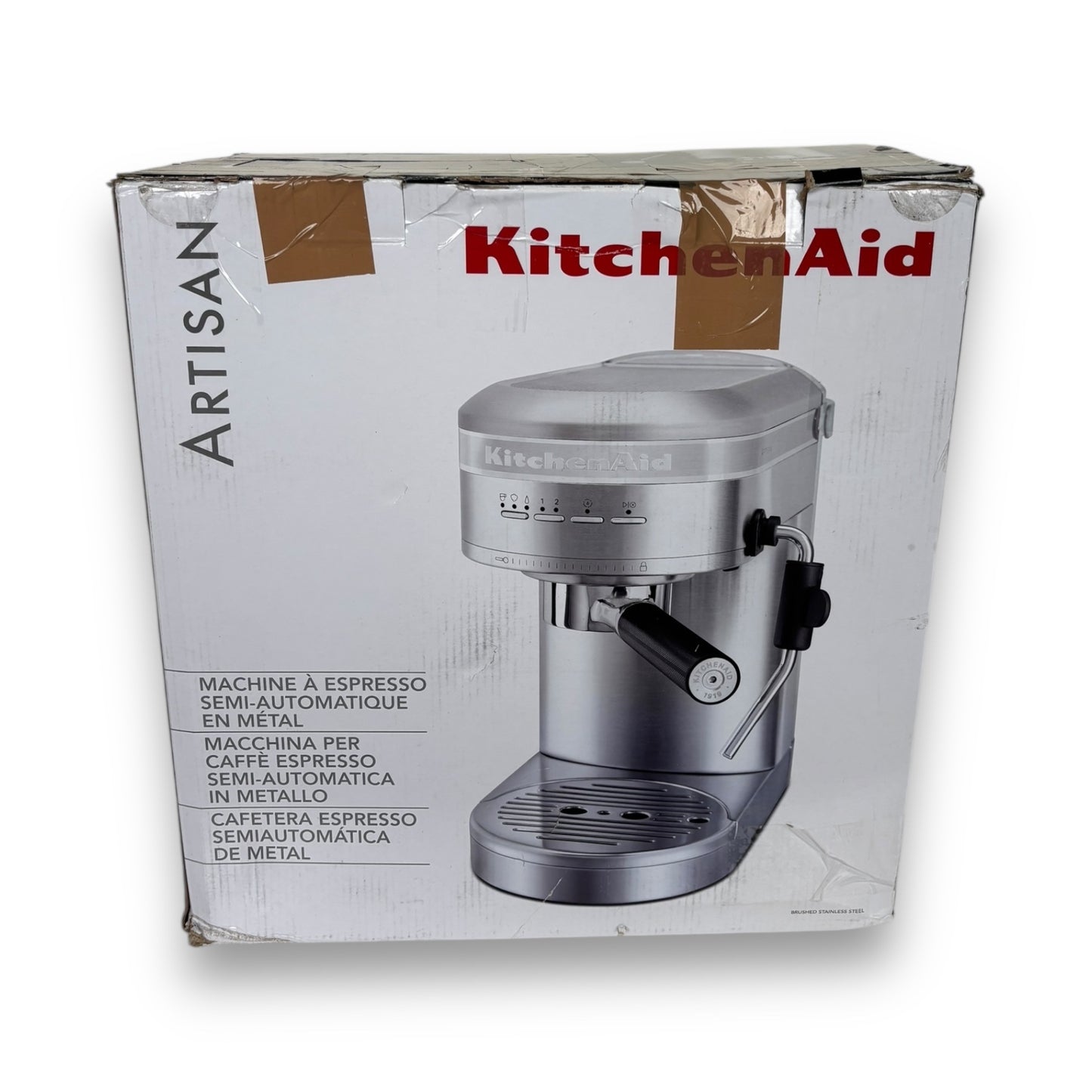 KitchenAid Espressomaschine Artisan Siebträger 5KES6503 Edelstahl