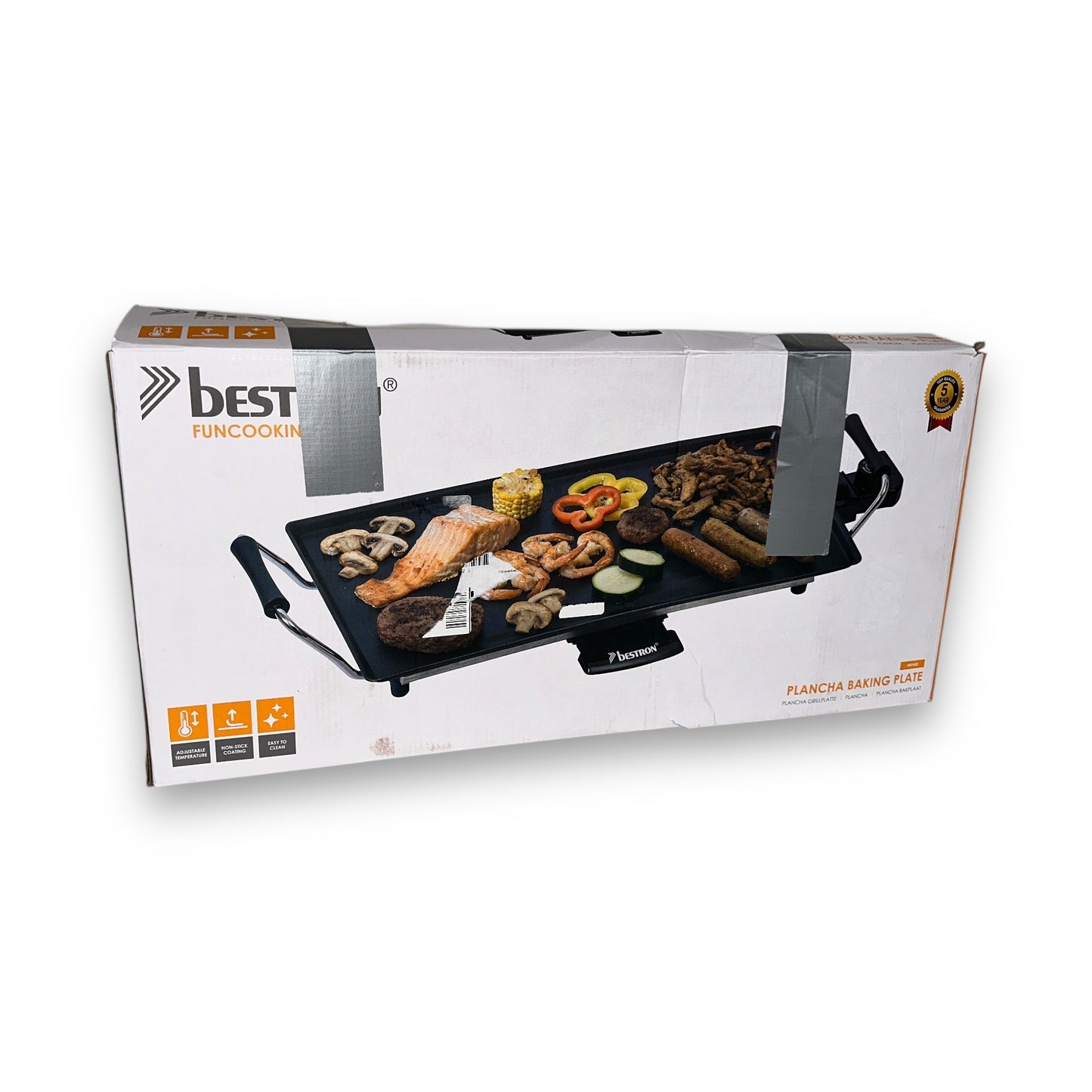 Bestron ABP 602 Plancha Raclette Tischgrill Grill 