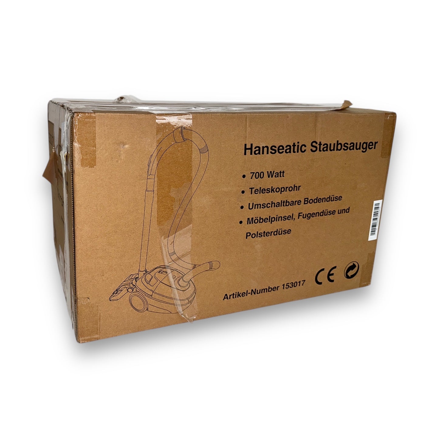 Hanseatic Bodenstaubsauger VCB35B15C-1J7W-70 700W blau