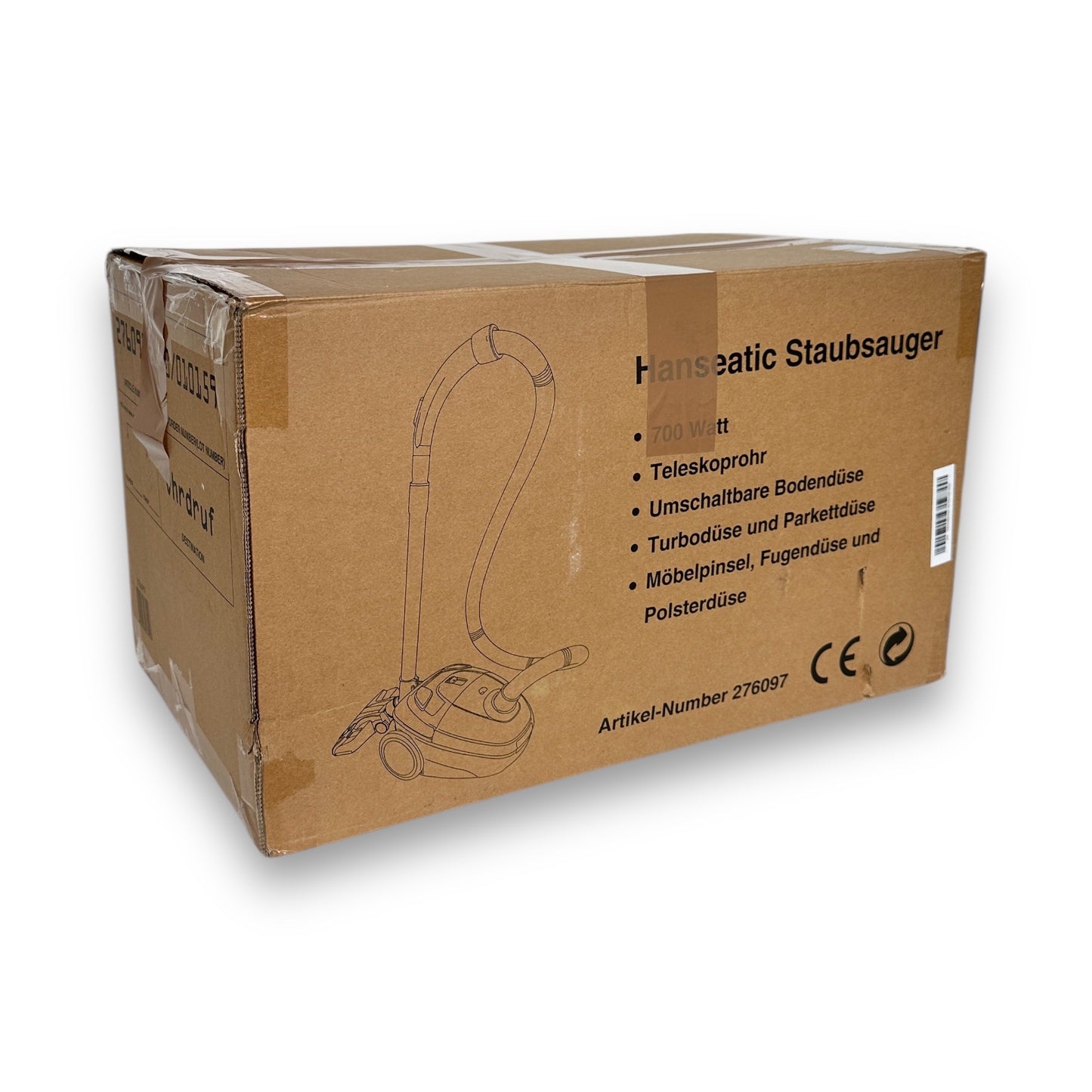 Hanseatic Bodenstaubsauger VCB35B15C-1J7W-70 700W Pink