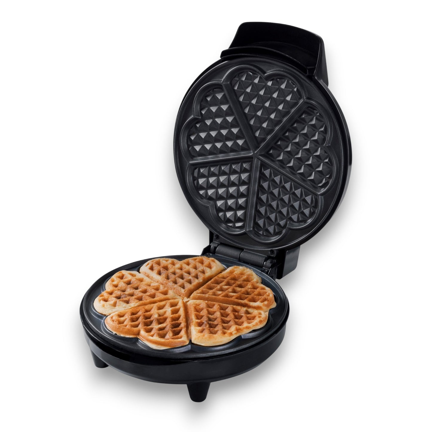 Bestron Waffeleisen AWM700CO Herzwaffelform-Maker Kupfer 700W Antihaft 23678763