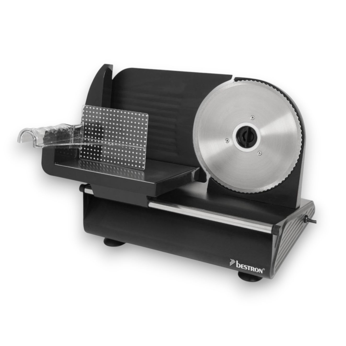 Bestron Allesschneider AFS9003 Schnittstärke 0-15 mm 2 Geschwindigkeiten 150 Watt, Schwarz