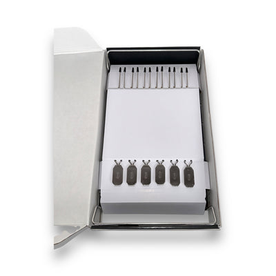 Rösle Grillspieß 25072 (6-St) Halter mit Grillspießen für z.B. Schaschlik Edelstahl