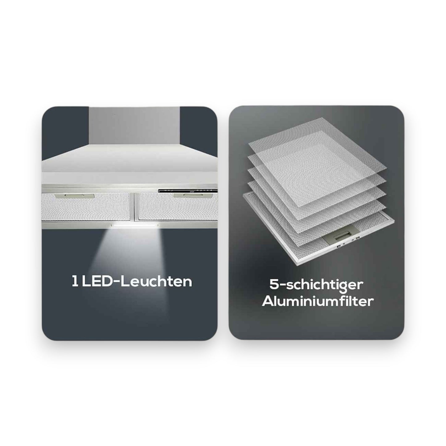 Hanseatic Wandhaube SY-3503B1-P1-C13-L41-600 Umluftbetreib 60 cm