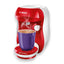 Tassimo Kapselmaschine Happy TAS1006 über 70 Getränke 0,7 L, rot/weiß
