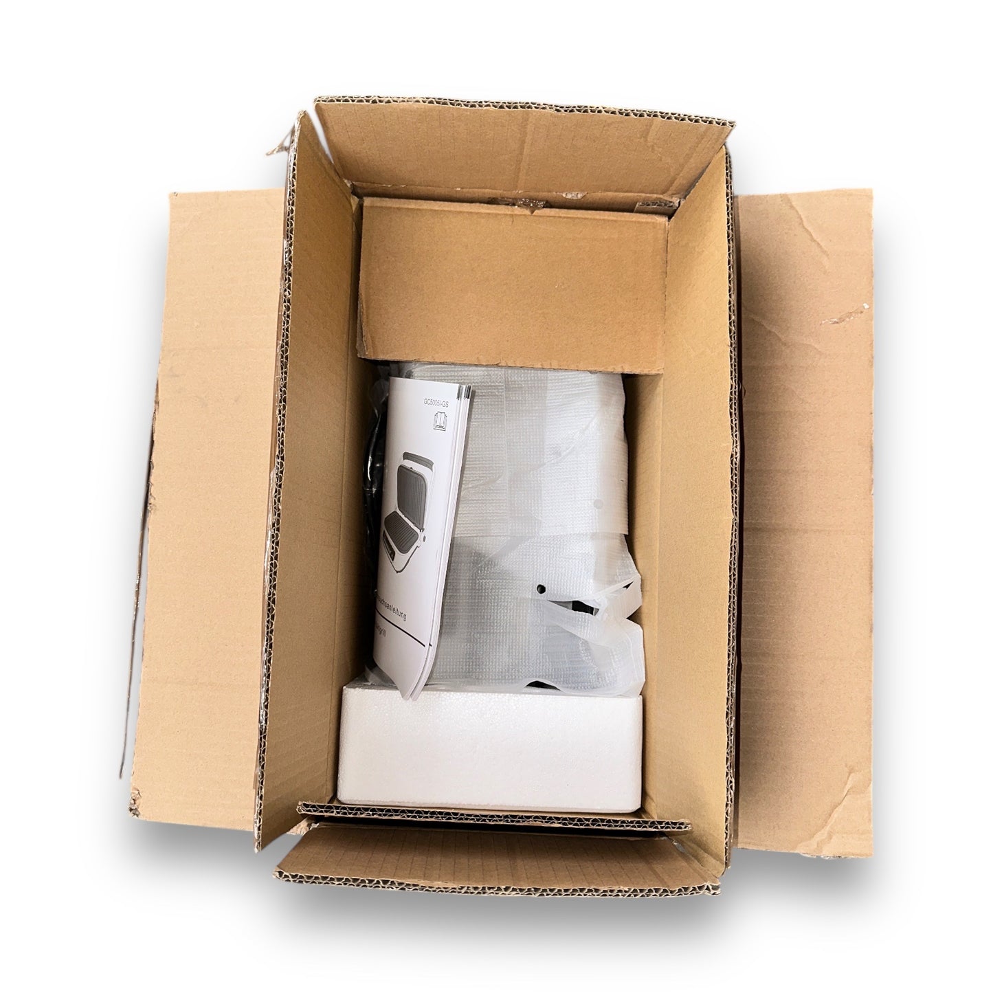 Hanseatic GC5005l-GS Kontaktgrill Silber 2100W 7 Grillprogramme