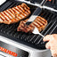 Hanseatic GC5005l-GS Kontaktgrill Silber 2100W 7 Grillprogramme