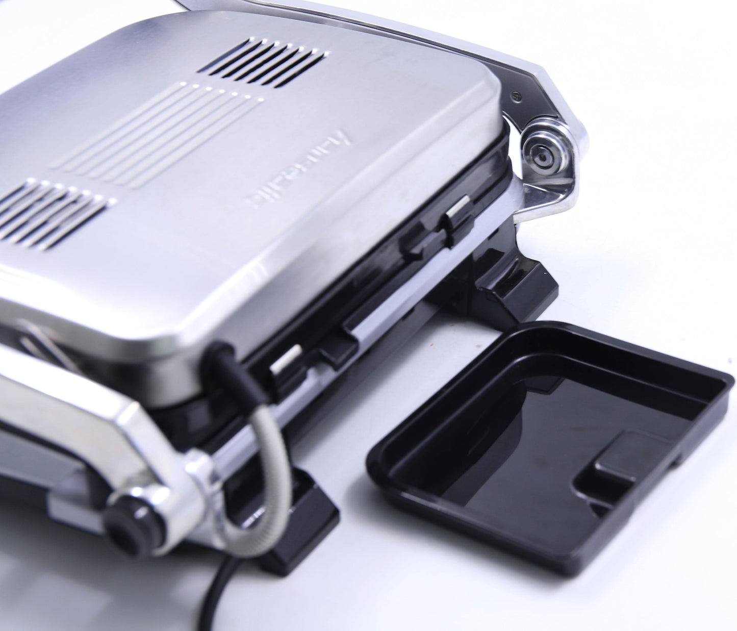 Hanseatic GC5005l-GS Kontaktgrill Silber 2100W 7 Grillprogramme