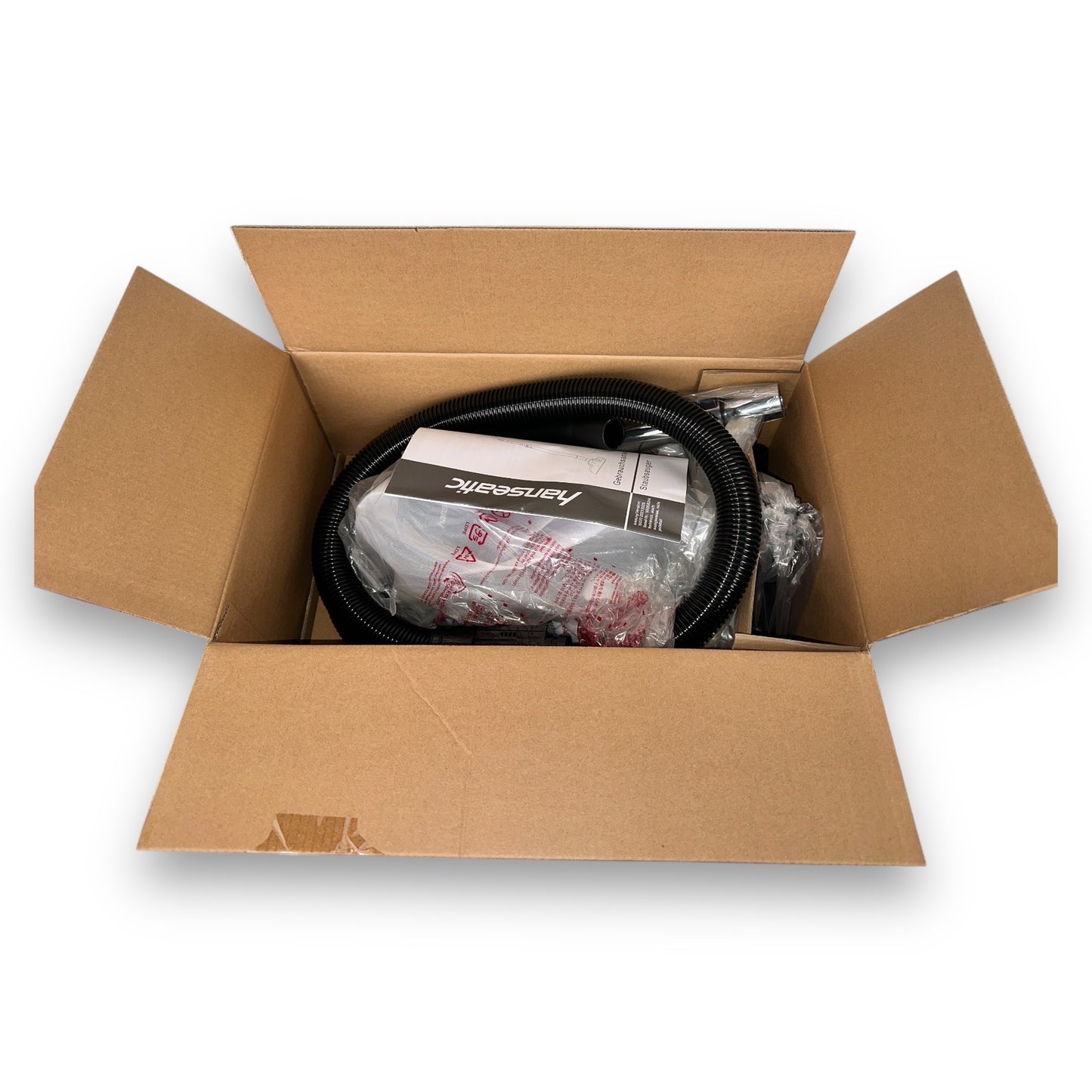 Hanseatic HVBL8506BLMC Bodenstaubsauger Freistehfunktion, beutellos