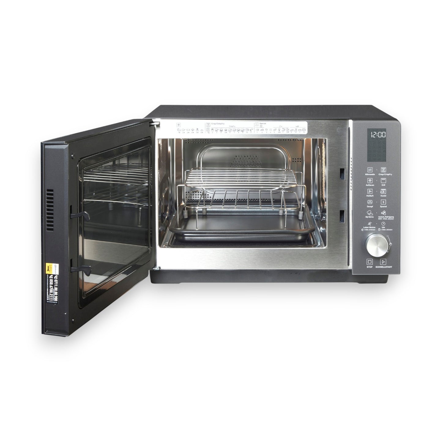 Bauknecht MF 259 SG Mikrowelle/Extra Space: Kombi Ohne Drehteller 25L